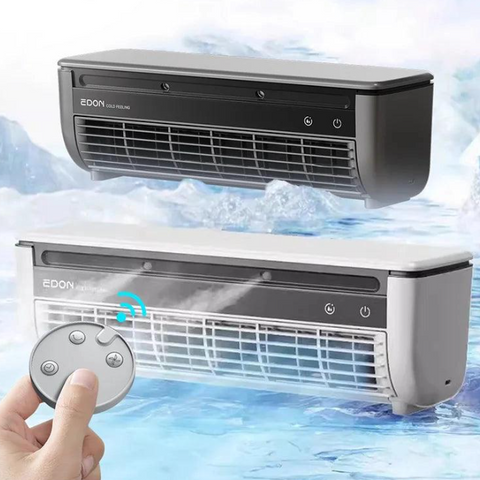 Mini Aire Acondicionado ClimaGo™.  ¡Di Adiós al Calor Intenso y Disfruta de Aire Frío al Instante con Ahorro de Energía!
