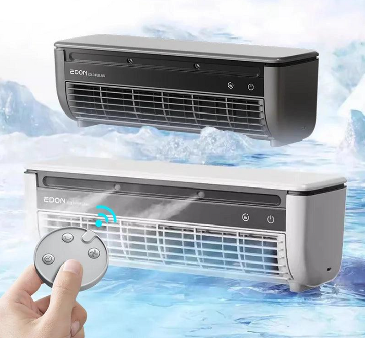 Mini Aire Acondicionado ClimaGo™.  ¡Di Adiós al Calor Intenso y Disfruta de Aire Frío al Instante con Ahorro de Energía!