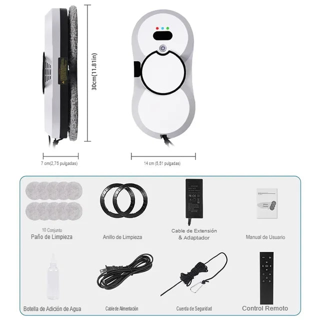 NanoClear: Tecnología de Limpieza Inteligente para Ventanas Impecables