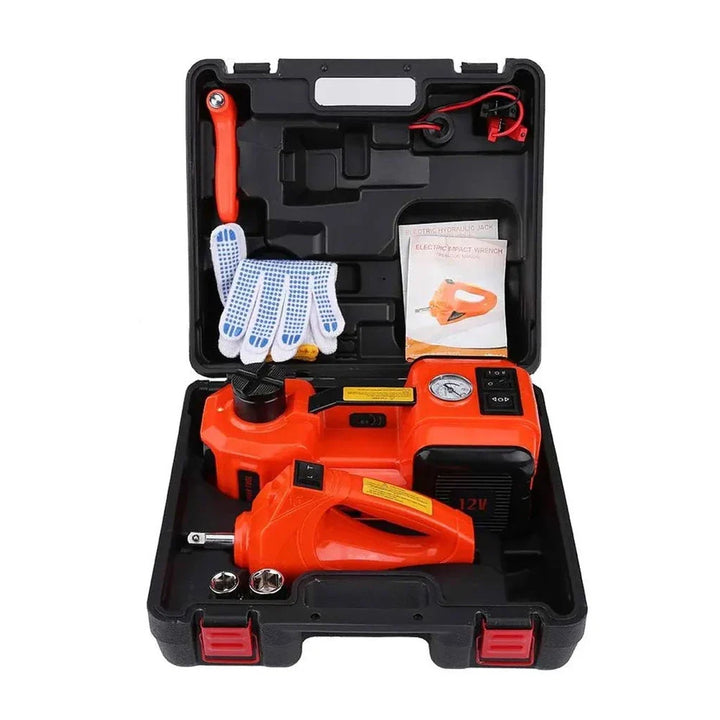 PowerLift 3 en 1: Gato, Compresor y Impacto